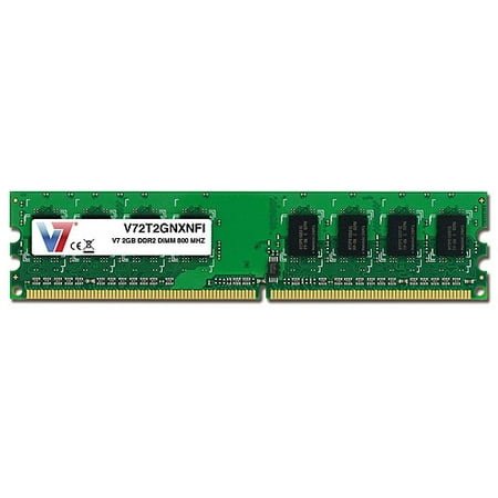 V7 2GB DDR2 800MHz PC2-6400 DIMM Desktop Memory