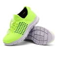 thumbnail image 5 of Pimfylm Teen Boy Sneakers And Casual Shoes Toddler/Little Kid Boys Girls Lightweight Breathable Sneakers Strap Athletic Tennis Shoes for Running Walking Green,Size for US 13, 5 of 9