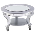 thumbnail image 1 of Table Basse Ronde Miroir Lindsay Glam, 1 of 9