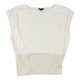 thumbnail image 1 of Alfani Womens Seamed Sleeveless Blouse Top white 2XL, 1 of 3