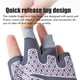 thumbnail image 3 of Sonducket Guantes de fitness Guantes suaves y cómodos Resistencia al desgaste Muñequera seca Protección de la palma Mujeres Entrenamiento Ciclismo 14.7x12.8x1.7 cm 8, 3 of 6