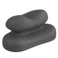 thumbnail image 4 of Luzkey Office Desk Pillow for Napping Memory Foam Comfortable Premium Midday Rest Cervical Support Slow Rebound Nap Pillow Ergonomic Gray, 4 of 8