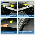 thumbnail image 5 of Unique Bargains 1Pcs Retractable Cargo Cover for Honda CRV 2023 Waterproof Non Slip SUV Rear Trunk Shielding Shade Black, 5 of 6