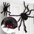 thumbnail image 4 of Inteprter Araña gigante de Halloween de 200cm, accesorios de decoración, araña colgante de simulación ajustable para decoraciones de interior y Kits de decoración para fiestas Inteprter HA032028-00, 4 of 6