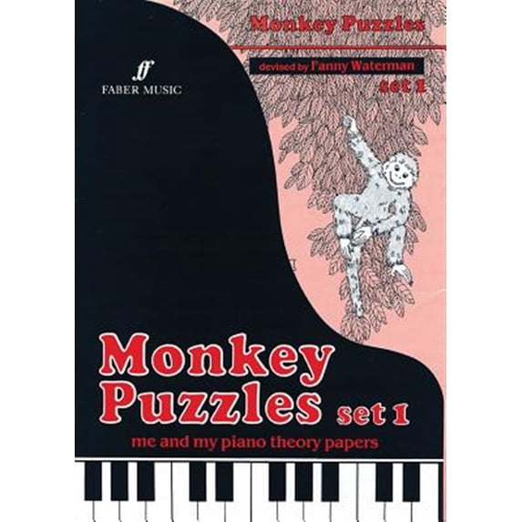 Pre-Owned Faber Edition: The Waterman / Harewood P Monkey Puzzles Theory, Set 1: Me and My Piano Theory Papers, Book 1, (Paperback)