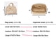 thumbnail image 4 of Organizador de bolsos para bolsos Toujours | Organizador de bolsos de mano | Organizador de bolsos de diseñador | Forro para bolsos | Inserto para bolsos | Almacenamiento de bolsos, 4 of 5