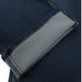 thumbnail image 2 of Agile Mens Super Comfy Straight Stretch Denim Jean AKP44100SL Dark Blue 36X29, 2 of 3