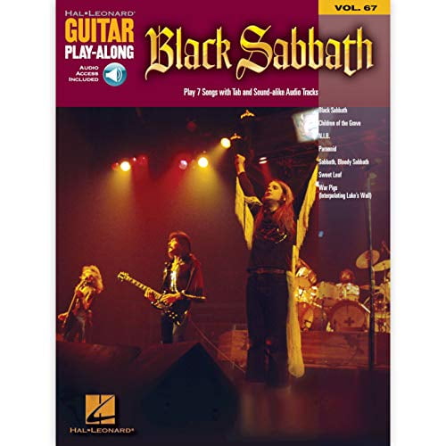 Pre-Owned Hal Leonard Guitar Play-Along Black Sabbath Guitar Play-Along Volume 67 Book/Online Audio, Book 67, (Paperback)