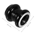 thumbnail image 5 of WEUVEB Black Aluminum Alloy Bike Headset Lightweight Compatible with Mountain and Road Bikes 34mm, 5 of 8