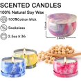 thumbnail image 4 of NestE - Scented Candles Gifts Set 24 Pack Soy Wax Travel Tin Jar Candles for Home 2.5 OZ jar Candles for Mom for Christmas, Birthday, Thanksgiving, Mother's Day, 4 of 16