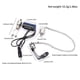 thumbnail image 3 of Eigraketly Luz de alarma de pesca Colgador de pesca portátil Práctico Ligero de pesca Alta Fácil de usar Indicador de pesca LED Pescar Azul, 3 of 5