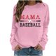 thumbnail image 1 of Camiseta con Capucha Suelta de Moda Impresa de Manga Larga para las Mujeres, Camisetas de Manga Larga para las Mujeres Túnica de Cuello Redondo Casual para Leggings, 1 of 5