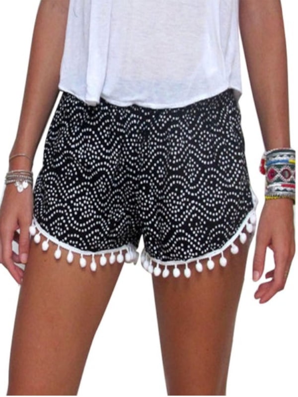 Women High Waist Floral Boho Beach 