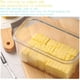 thumbnail image 2 of Mantequera con tapa para almacenamiento de cocina, caja rectangular para mantequilla, recipiente para queso y comida. Doble capa, 2 of 9