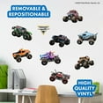 thumbnail image 2 of Monster Jam Trucks Wall Decals Pack - Grave Digger Son-Uva Digger El Toro Loco Megalodon Zombie ThunderROARus Sparkle Smash Monster Mutt Vinyl Stickers Bedroom Decorations Peel and Stick Room Decor, 2 of 7