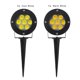 thumbnail image 4 of Inteprter 7W LED Césped Jardín Luz de inundación Patio Patio Camino Proyector Lámpara con base Impermeable Blanco cálido AC / DC 12V Iluminación y accesorios No.6 Inteprter HA024199-06, 4 of 6