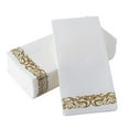 thumbnail image 1 of 50 piezas de servilleta con estampado floral dorado para fiesta de cumpleaños, pañuelo de papel grueso para decoración de fiesta de boda, 1 of 8