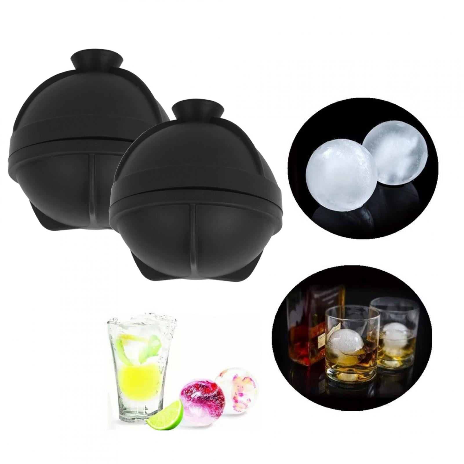 Silicone Ice Ball Round Cube Molds Maker Tray Sphere Mold Bar Whiskey Cocktails 
