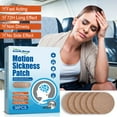 36pcs Motion Sickness Patch,Seasick Patches Anti Nausea Patches Behind