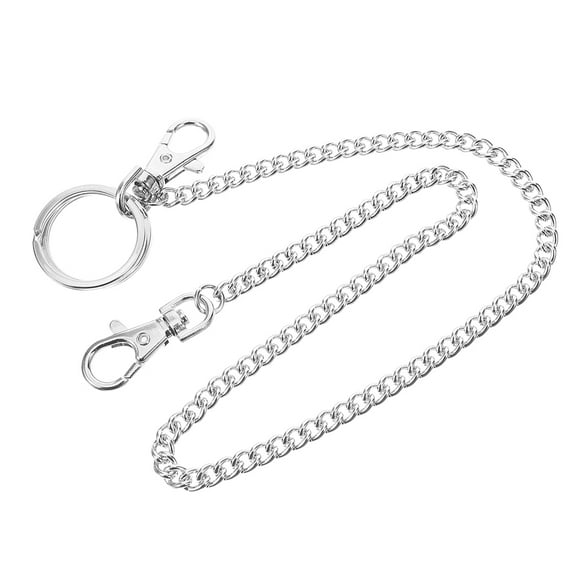 WORGEOUS Heavy-Duty Wallet Chain for Men Secure Keys Holder Chain for Jeans and Pants Decorative and Functional Pants Pocket Chain with Lobster Clasp