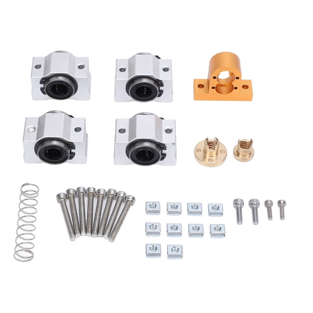 Kit de Montaje de Mesa Deslizante de Ejes Z, Aleación de Alumunum fácil de Instalar el Kit de Montaje del Soporte de Mesa Deslizante Ligero para 3018 MÁS MÁQUINA DE GRABTA