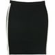 thumbnail image 1 of Falda Midi Alfani con Rayas Laterales para Mujer Negro X-Large, 1 of 2