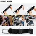 thumbnail image 4 of Elastic Jacket Gripper Travel Strap with D-Ring Hooks and Buckle, Suitcase Straps Belts Travel Accessories, Makes Your Hands Free, 4 of 6