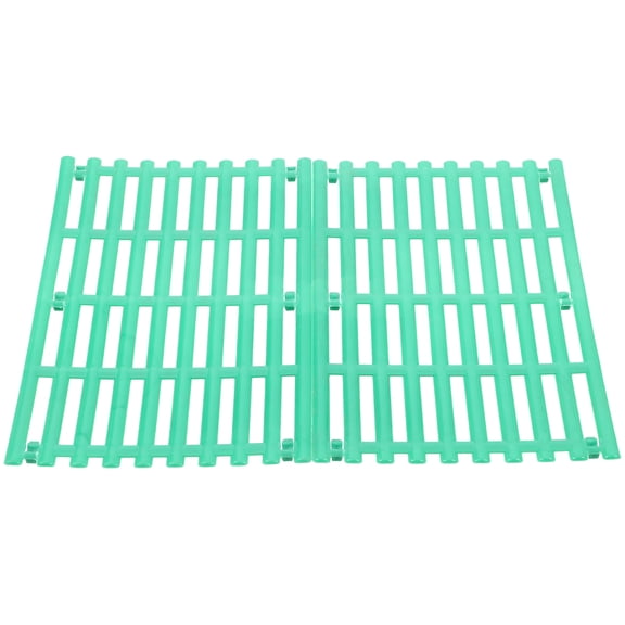 LEORX 2pcs Small Animal Pad Floor Mat for Pets Waterproof Honeycomb Design