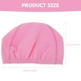 thumbnail image 2 of unbranded Gorro Reusable Para Natación Rosa En PU Con Alta Elasticidad Y Protección Para Uso Prolongado, 2 of 6