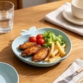 thumbnail image 5 of Fegute Apples Shape Plates Plastic Reusable Dinner Plates Dishwasher Microwave Safe Elegant Design Outdoor Indoor Use Versatile Dining Kitchen Plates, 5 of 9