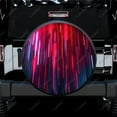 thumbnail image 1 of Abstract Minimalistic 3D Polyester Universal Spare Wheel Tire Cover Custom Tire-Covers for Trailer RV SUV Truck Camper, 1 of 5