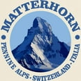 thumbnail image 3 of CafePress - Matterhorn 2 T Shirt - Men's Classic Graphic T-Shirt, 3 of 4