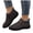 Brown, variant on Womens Mens Winter Snow Boots Comfortable Fleece Lined Ankle Booties Waterproof Slip on Outdoor Sneakers Walking Shoes Grey 7