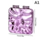 thumbnail image 1 of Floating Shape Square Mirror Mini Handheld Computer Cosmetic Brand Purple A1, 1 of 5