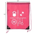 thumbnail image 2 of Power Lifting Backpacks, Extreme Fitness Drawstring Bags Weightlifting Gym Bags - Workouts, 2 of 2