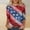 Multicolor, variant on Cavosen 4th of July Clothes Women Patriotic 3/4 Sleeve Crew Neck Tops American Flag Print T Shirts Lady XL Independence Day Casual Tops Funny 4th of July Tunic Tees 2025 Patriotic Clothes