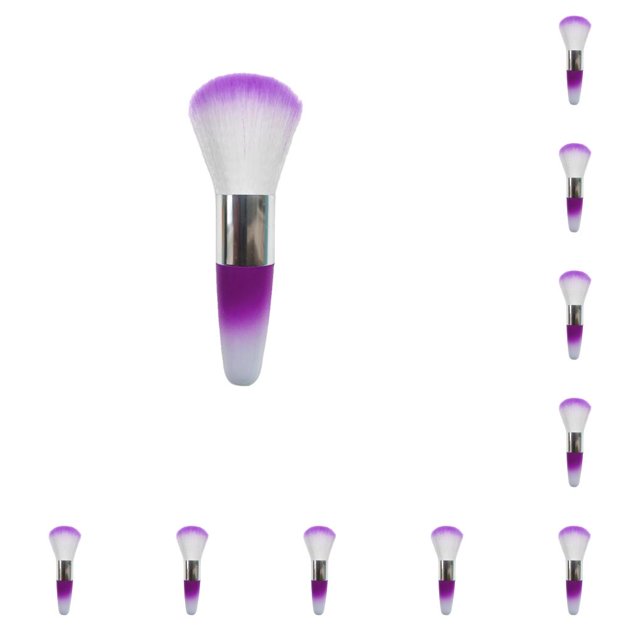 Qarigey Nail Brush Supple Mushroom Head Accessories Plastics Fiber Sweet Manicure Remover Powder Women Brushes Gift Type2 NO2