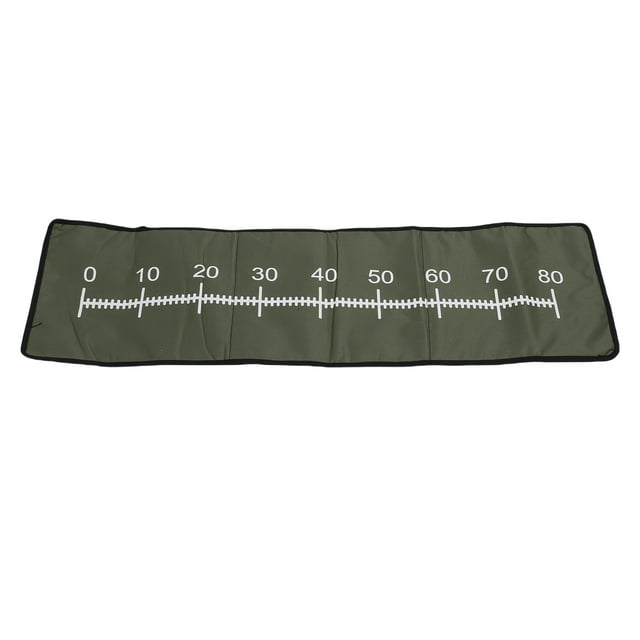 Fishing Measurement Mat, Clear Scales 0-80cm Range Fish Unhooking Mat for Outdoor Use