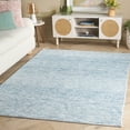 thumbnail image 2 of SAFAVIEH Audrey Mirjana Striped Area Rug, Blue/Ivory, 5' x 7', 2 of 11