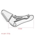 thumbnail image 2 of Extensión de para Motocicleta, Reemplaza Los Pies, Extensión de Soporte Lateral, Aleación de Aluminio, Antideslizante para Modificación Negro shamjiam almohadilla para pata de cabra de motocicleta, 2 of 8