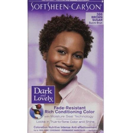 Dark and Lovely Fade Resistant Rich Conditioning Color, No.386, Brown Sugar, 1