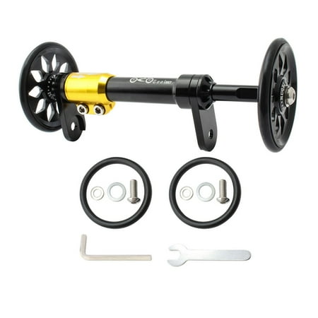 

Bicycle Easy Wheel Bracket with Telescopic Rod for Folding Bikes