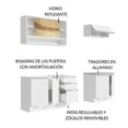thumbnail image 4 of Cocina Integral Completa Modular Madesa Glamy 200cm Blanco 09, 4 of 10