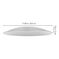 thumbnail image 4 of BRIGHTFUFU Abat-Jour de Remplacement en Acier Inoxydable Argenté 1Ensemble pour Accessoires de Lampe de Rue, 4 of 8