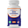 thumbnail image 3 of (3 pack) Vitamatic Beta Sitosterol Complex 400 mg 180 Capsules, 3 of 11