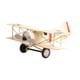 thumbnail image 1 of Modelo de avión de hierro, modelo de helicóptero, accesorio fotográfico, juguete educativo único y portátil. Blanco, 1 of 9