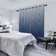 thumbnail image 5 of Nanqianyi Gradient Blue Blackout Curtains With Grommet Drapes,2 Panels,42x96 inch,Room Darkening Thermal Insulated Window Curtains, 5 of 8