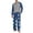 10-Blue Ape Man, variant on MINTREUS Men's Pajama Set Lightweight Sleepwear Long Sleeve Shirts and Bottoms Soft Comfy Pjs with Pockets