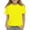BA01-Yellow, variant on Inglocry Girls Shirts Short Sleeve Soft Cotton Basic T-Shirts Crew Neck Plain Tees Tops Clothes for Kids 5-14 Red 140