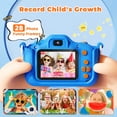 thumbnail image 3 of Bravokids Kids Camera, Dinosaur Toddler 1080P Digital Camera with 32GB SD Card, Birthday Gift for Girls Age 3-9, 3 of 9